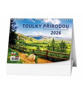 Kalendář stolní Toulky přírodou 2026