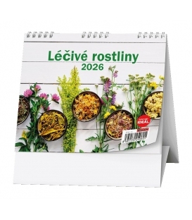 Stolní kalendář - IDEÁL - Léčivé rostliny 2026