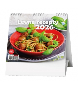 Kalendář stolní Ideál - Levné recepty 2026