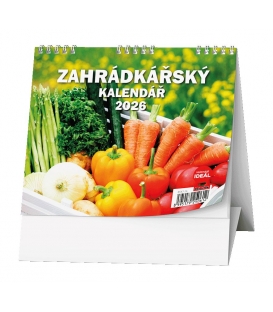 Stolní kalendář -IDEAL - Zahrádkářský 2026