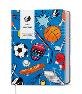 Záznamník týdenní Student lamino Sport 2025/2026