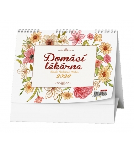 Kalendář stolní Domácí lékárna Renaty Herber 2026