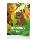 Kalendář nástěnný Rodinný plánovací 2026