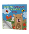 Kalendář nástěnný Poznámkový - Rodinný plánovací 2026