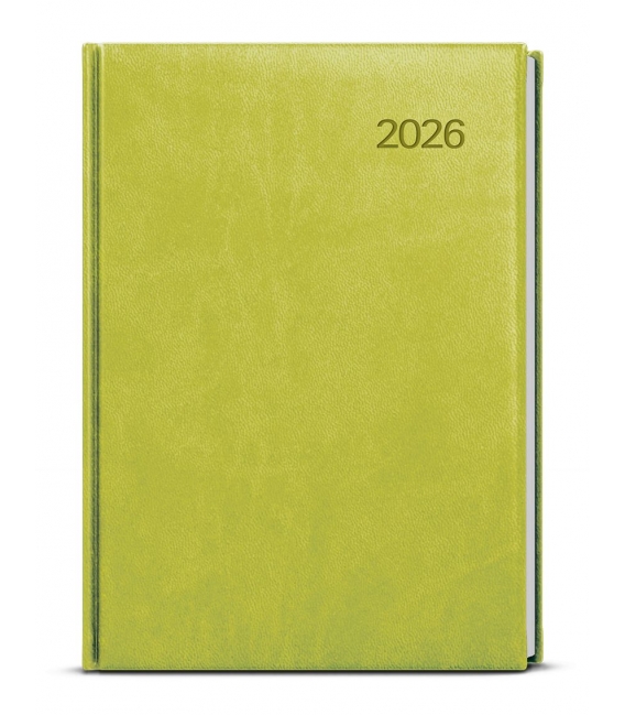 Záznamník týdenní Oskar vivella A5 zelený 2026