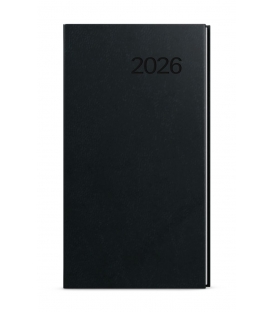 Záznamník týdenní Jakub vivella černý 2026