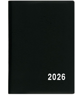 Záznamník měsíční Anežka PVC černý 2026