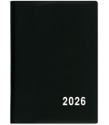 Záznamník měsíční Anežka PVC černý 2026