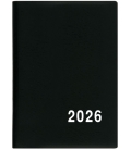 Záznamník týdenní Hynek PVC černý 2026