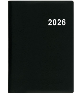 Záznamník týdenní Ladislav PVC černý 2026