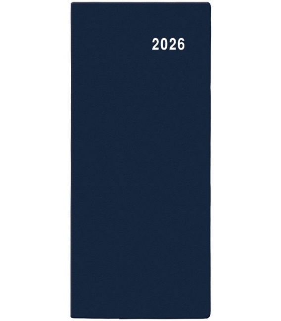 Záznamník měsíční Božka PVC modrý 2026