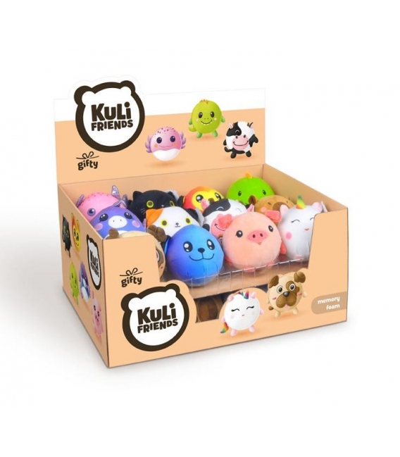 Plyšák Kuli Friends PINK AXOLOTL