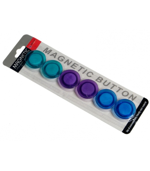 Magnet kulatý průměr 30mm sada 6ks