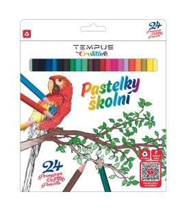 Pastelky Tempus trojhranné 24ks