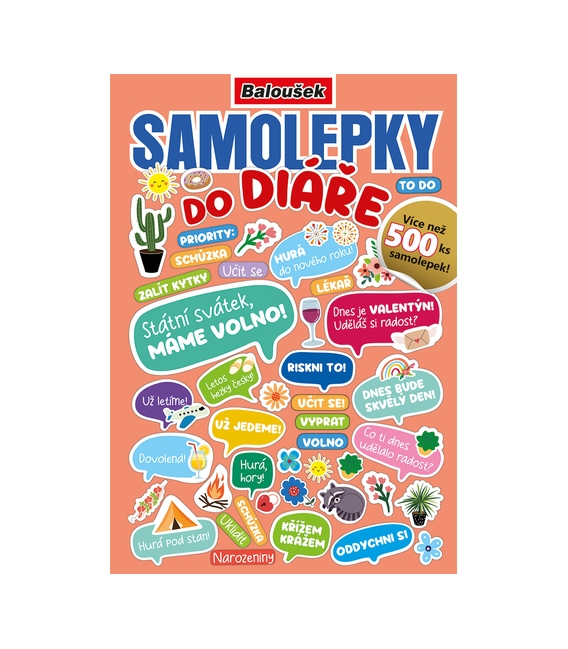 Knížka samolepková A5 Samolepky do diáře
