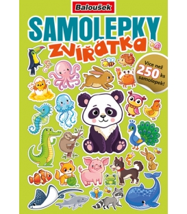 Knížka samolepková A5 Zvířátka