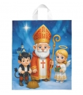 Taška igelitová Mikuláš XL 40x46cm vzor 22