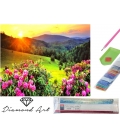 Malování s korálky 40x50cm Krajina