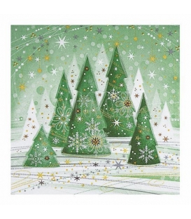 Ubrousky 33x33/20ks 3vrstvé vánoční 84221