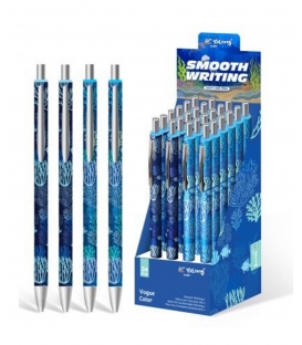 Pero kuličkové Vogue color modré