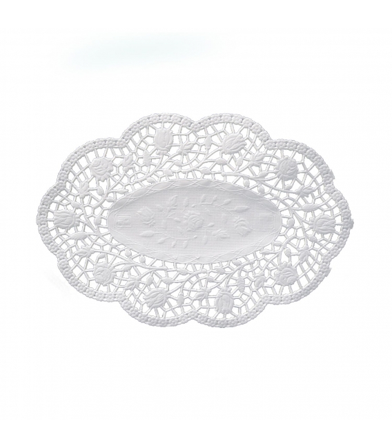Krajka dortová 36x28 oválná 100ks