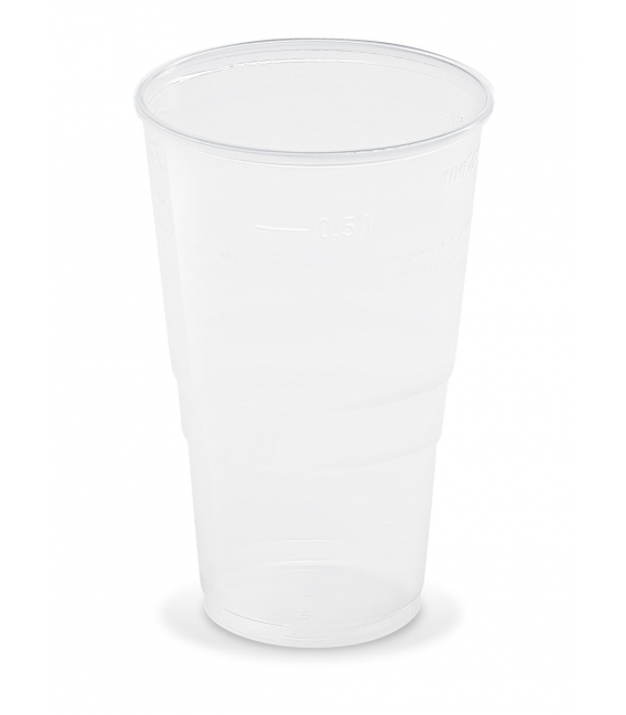 Kelímek 0.5 l průhledný