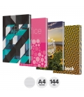 Kniha záznamní A4 linka 144 listů