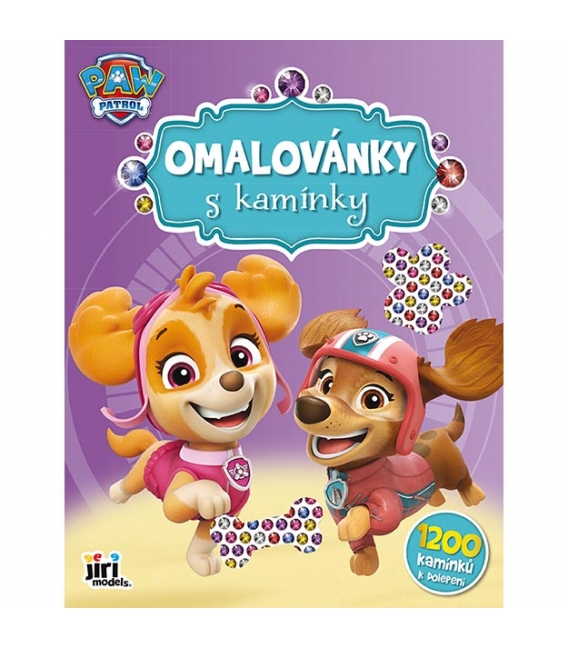 Omalovánky s kamínky Tlapková patrola