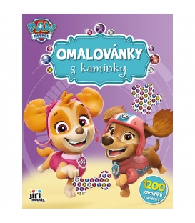 Omalovánky s kamínky Tlapková patrola