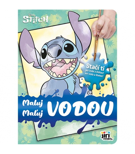 Omalovánky maluj vodou Lilo & Stitch
