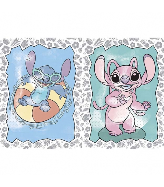 Omalovánky maluj vodou Lilo & Stitch