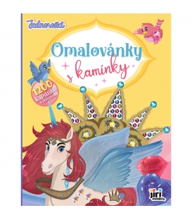 Omalovánky s kamínky Jednorožci /4662-0/