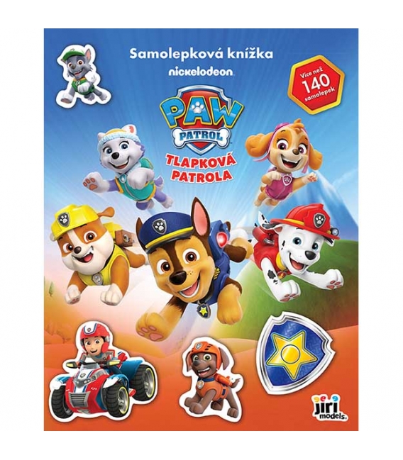 Knížka samolepková Tlapková patrola 2