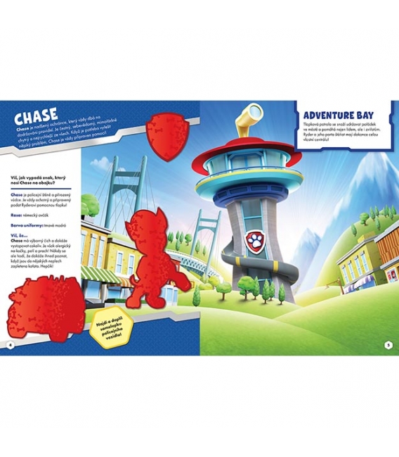 Knížka samolepková Tlapková patrola 2