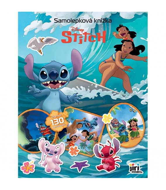 Knížka samolepková Lilo & Stitch
