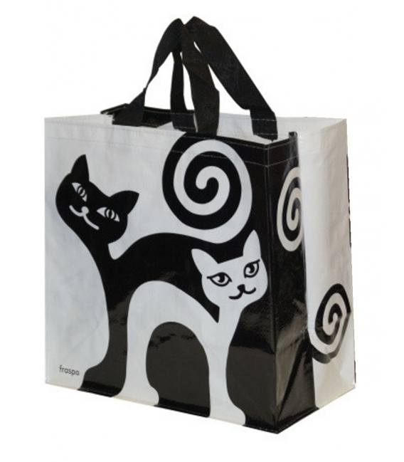 Taška lamino 24 litrů Kočky černé