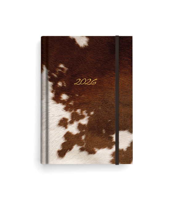 Záznamník denní Adam lamino B6 Kráva 2026