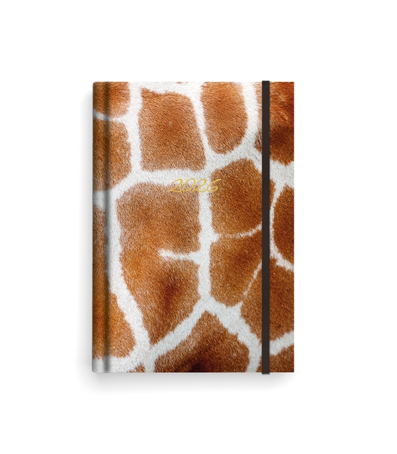 Záznamník denní Adam lamino B6 Žirafa 2026