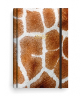 Záznamník denní Adam lamino B6 Žirafa 2026