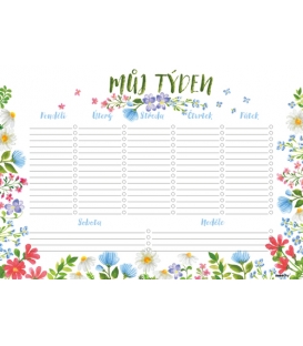 Plánovač týdenní A4 Luční