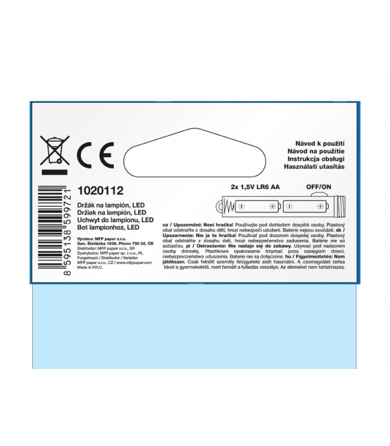 Hůlka k lampionu svítící MFP