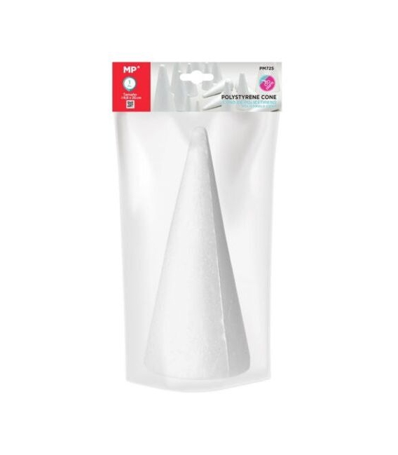 Kužel polystyrenový 25cm - 1ks