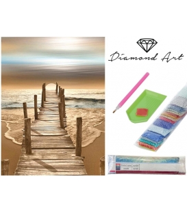 Malování s korálky 30x40cm Molo