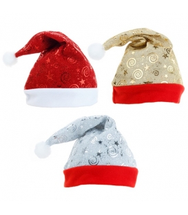 Maska karnevalová Čepice Vánoční mix