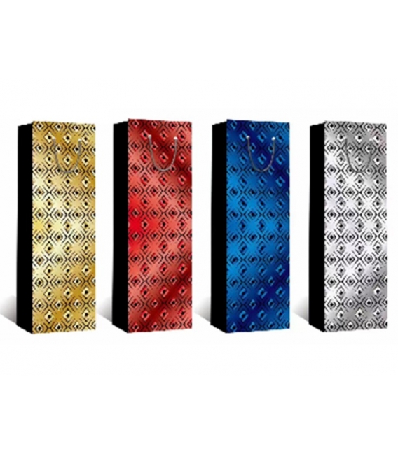 Taška dárková na láhve LUX