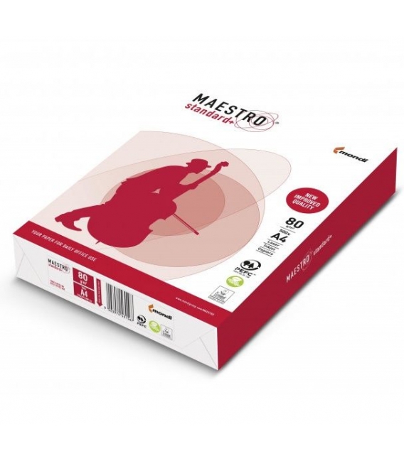 Papír xerografický  MAESTRO STANDARD+ A4, 80g/ 500listů