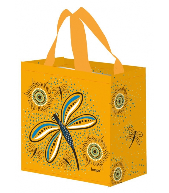 Taška lamino 10 litrů Vážka žlutá