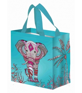 Taška lamino 10 litrů Slon modrá