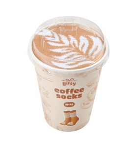 Gifty - Ponožky 38-42 COFFEE LATTE