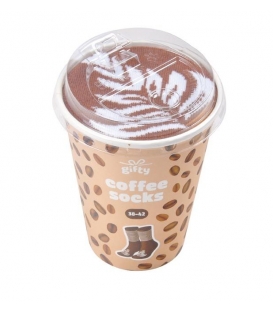 Gifty - Ponožky 43-45 COFFEE